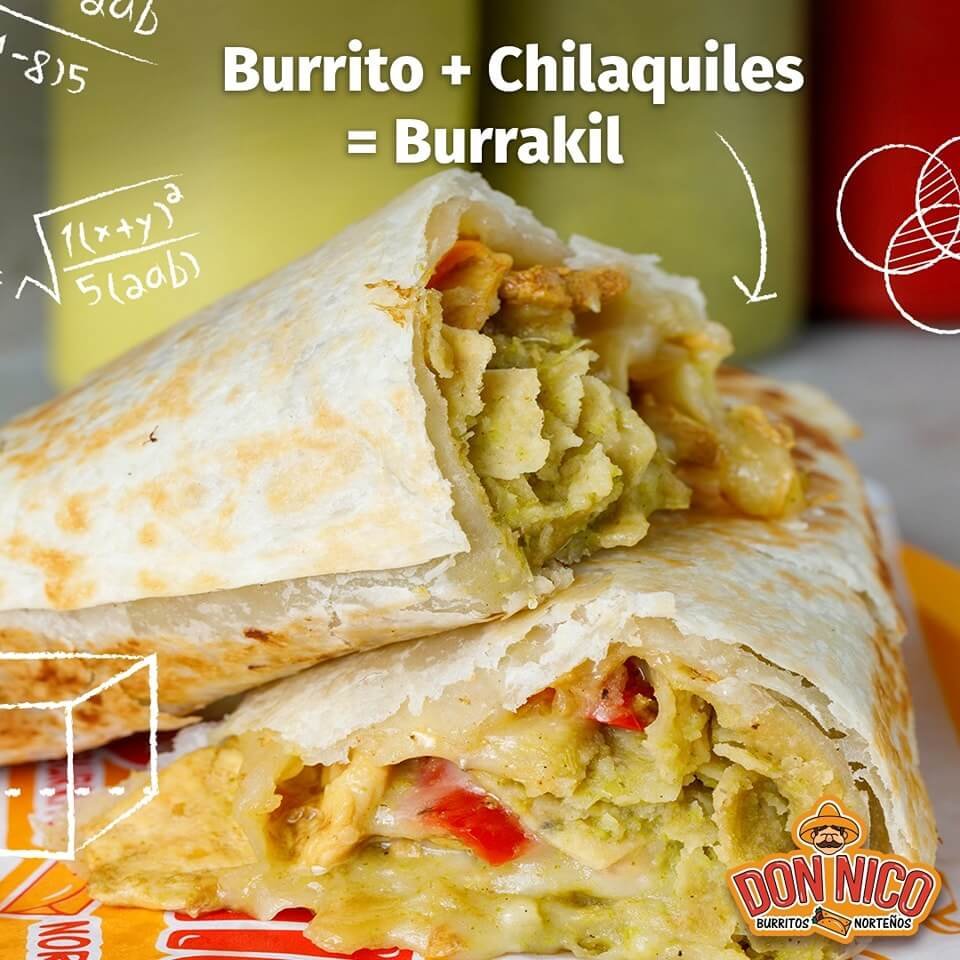 Promoción Burrito del Día